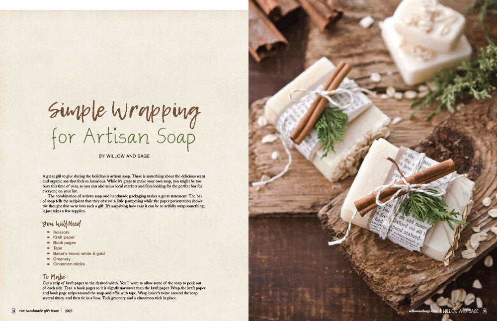 Willow and Sage The Handmade Gift Issue Instant Download