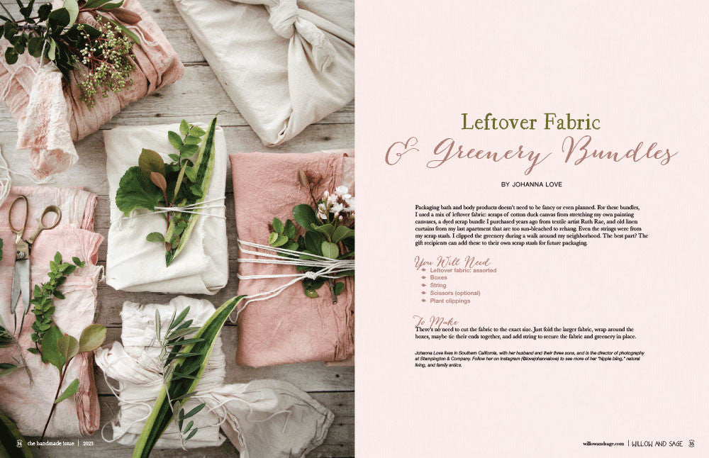 Willow and Sage The Handmade Gift Issue Instant Download