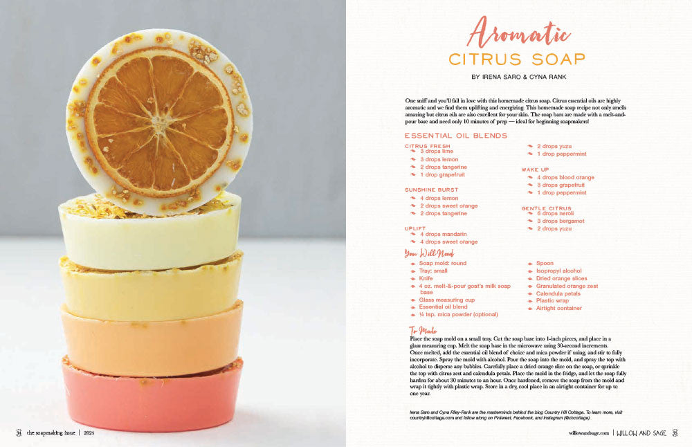Willow and Sage The Soapmaking Issue Volume 1 Instant Download