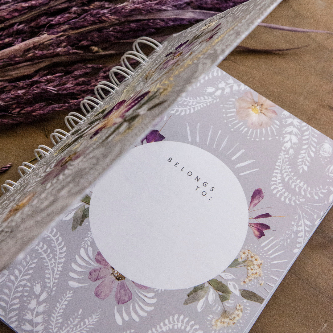 2021 - 2022 Orchid Lace On-the-Go Weekly Planner