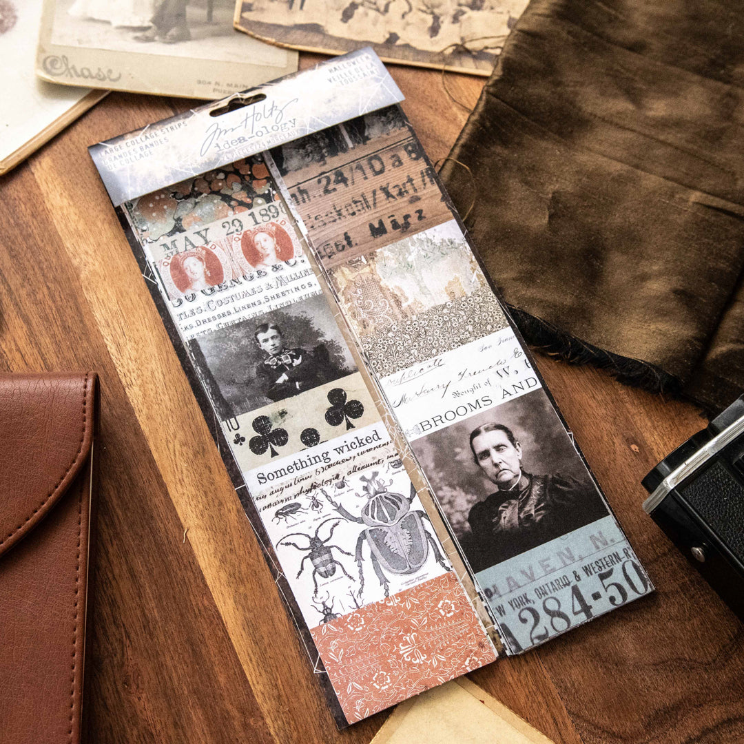 Tim Holtz Idea-ology Halloween Collage Strips