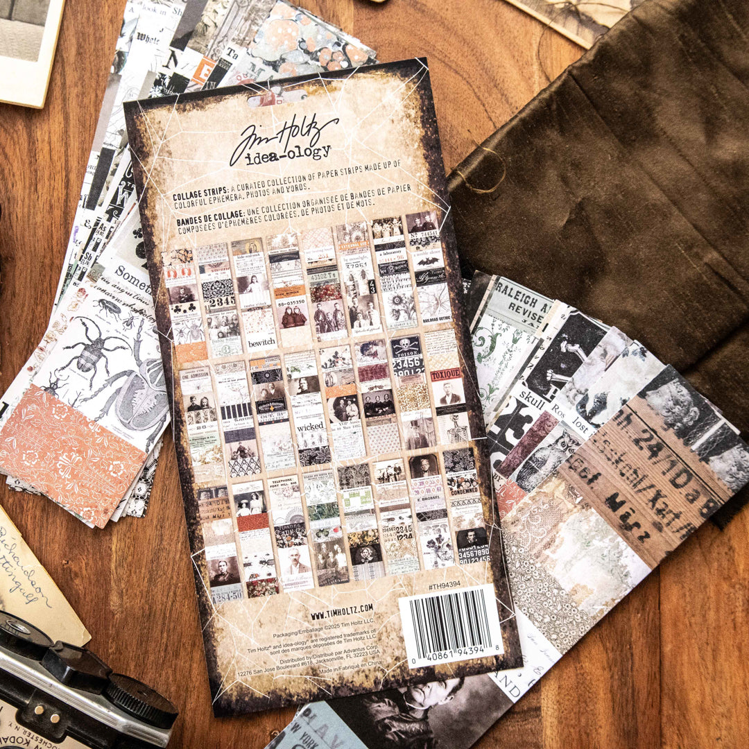 Tim Holtz Idea-ology Halloween Collage Strips