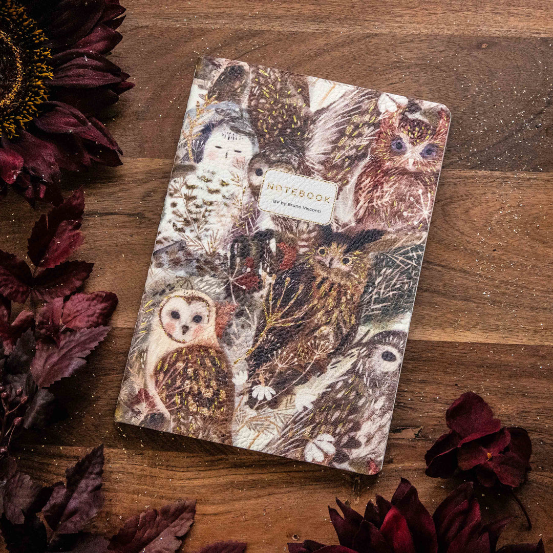 Bruno Visconti Owls Notebook