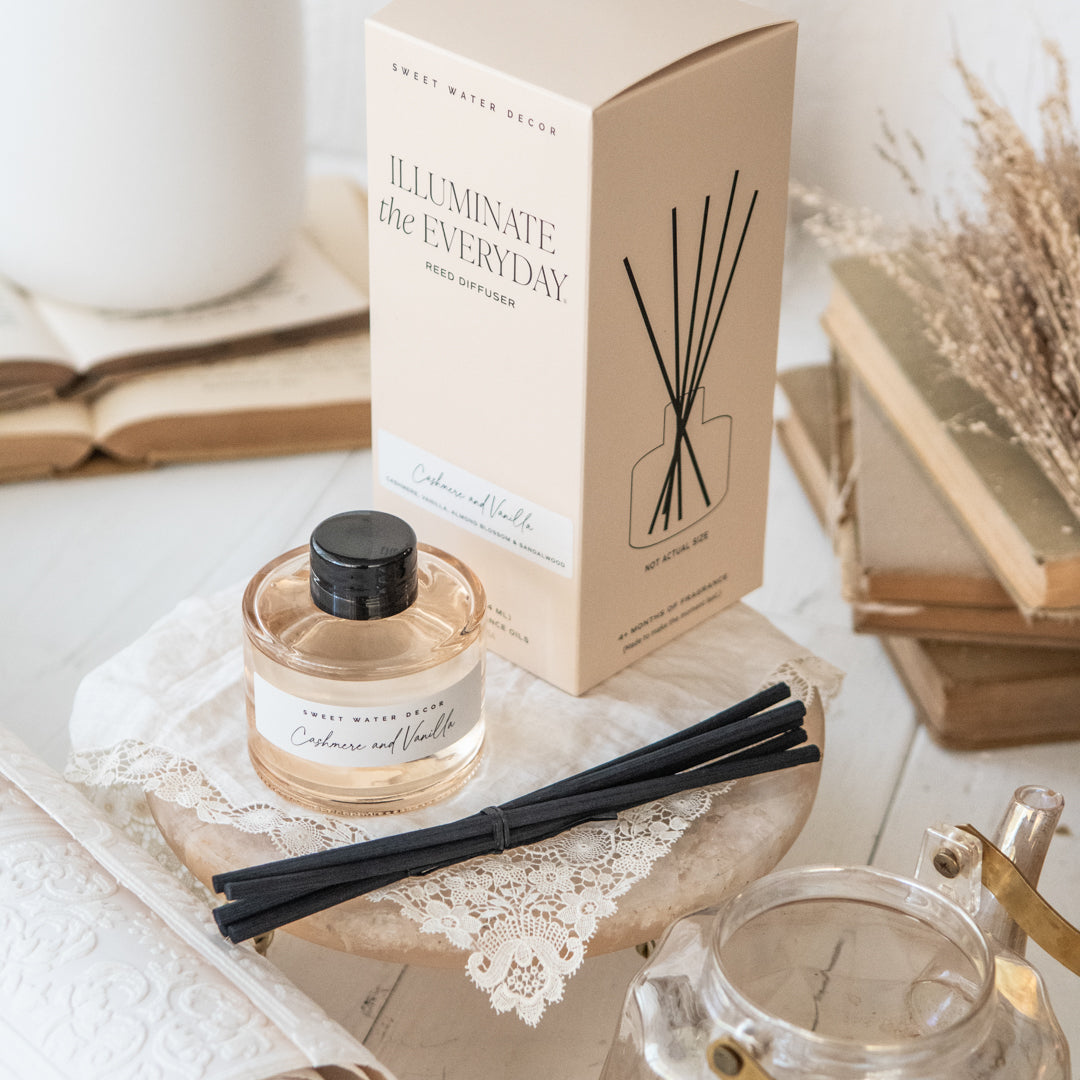 Cashmere + Vanilla Reed Diffuser