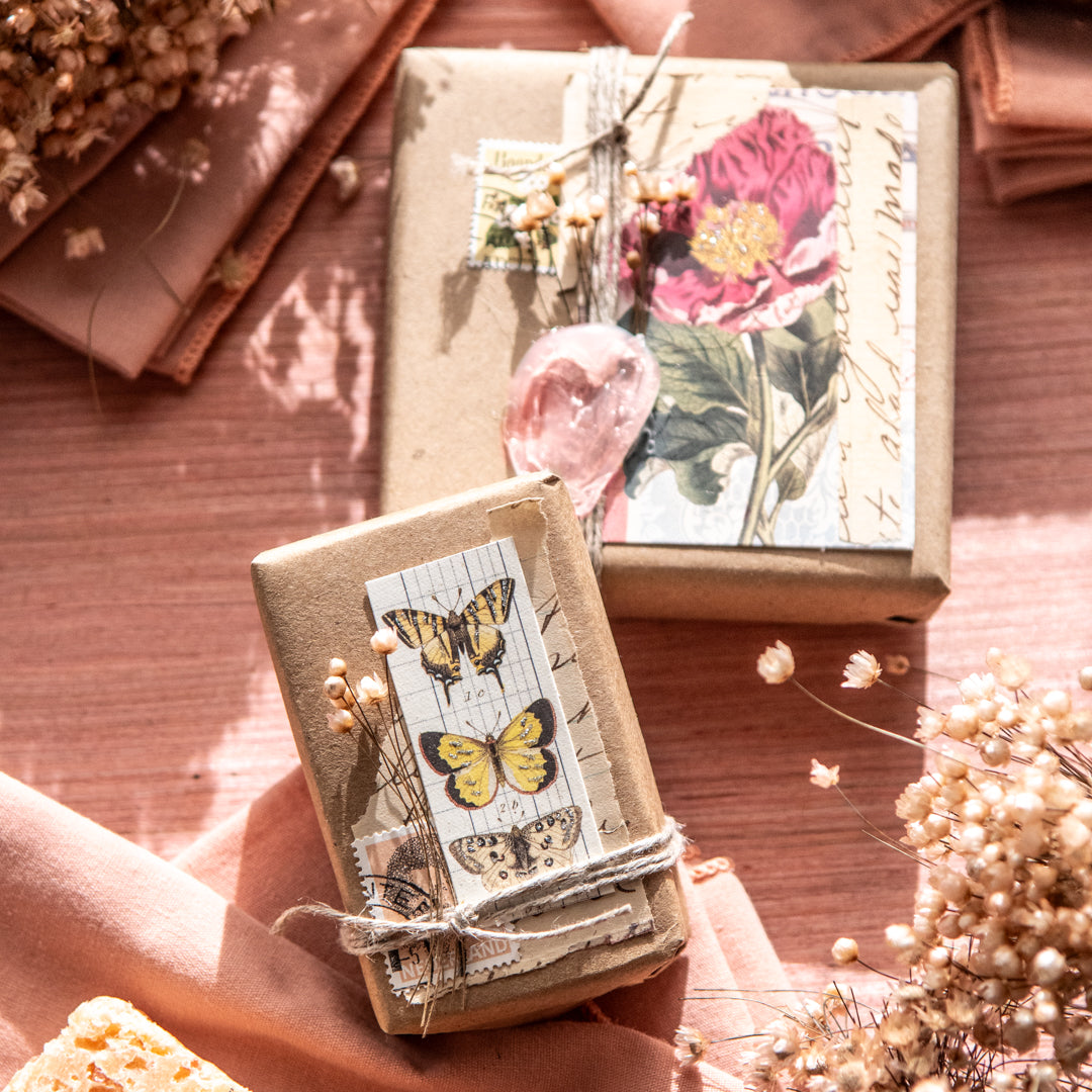 Pretty Packages from Paper Scraps