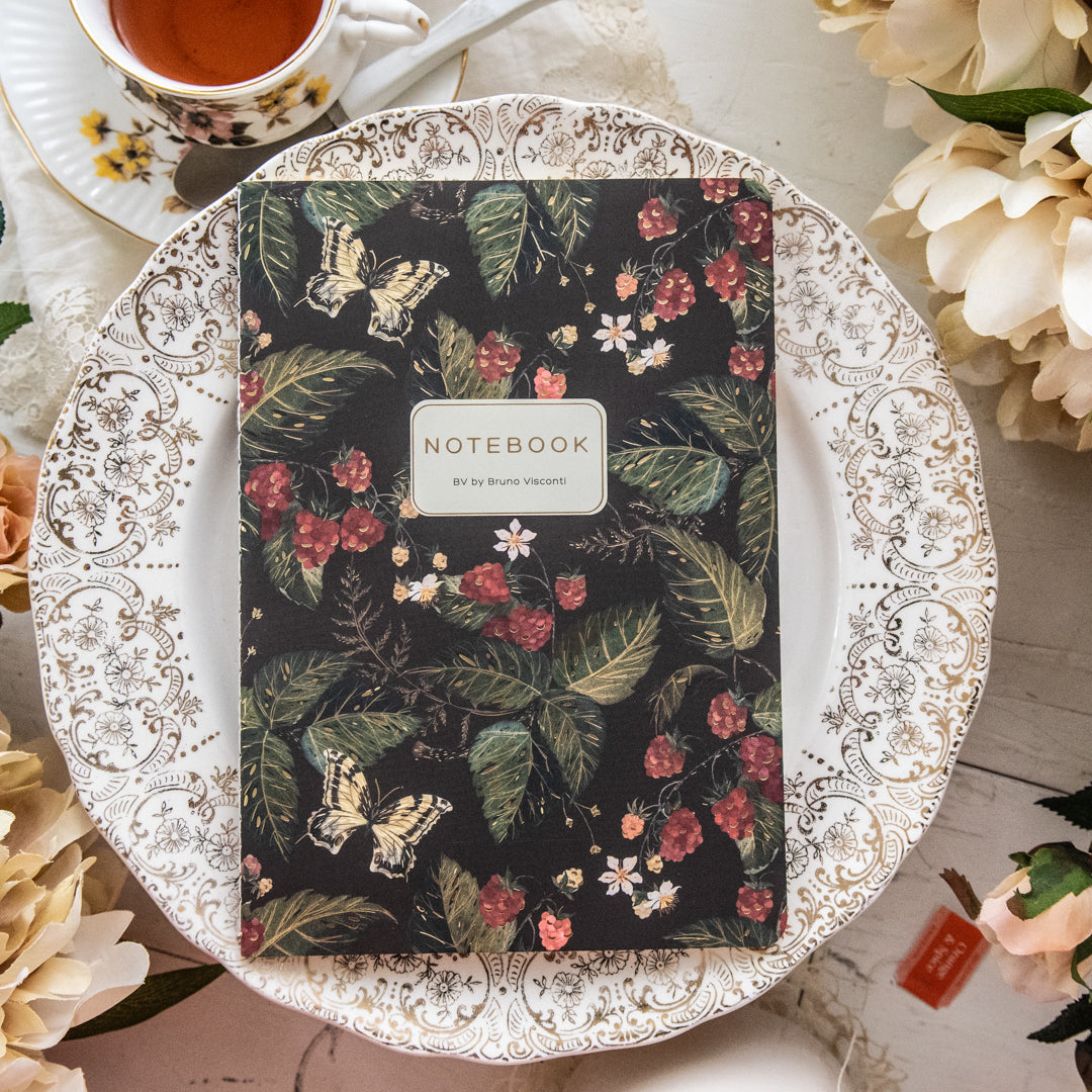 Bruno Visconti Wild Raspberry Notebook