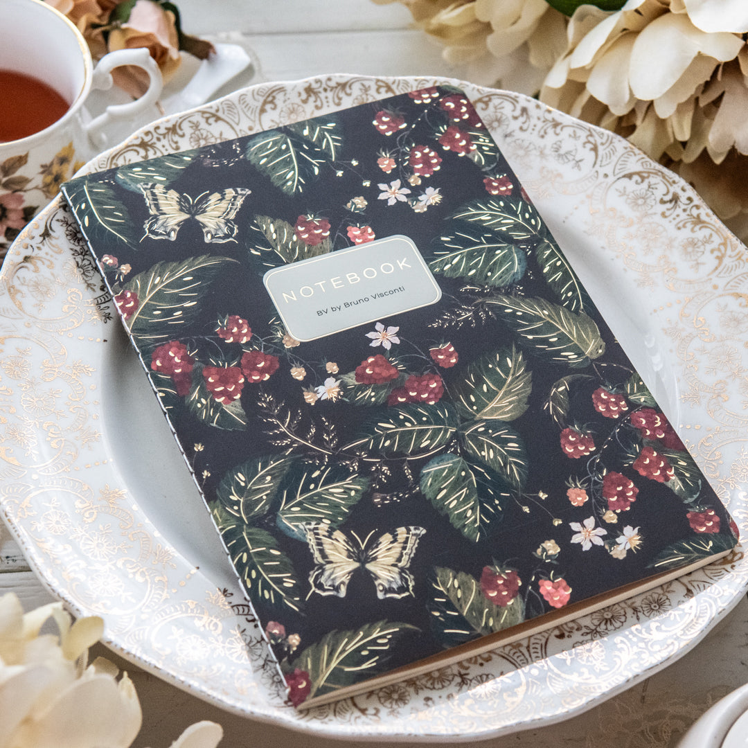 Bruno Visconti Wild Raspberry Notebook