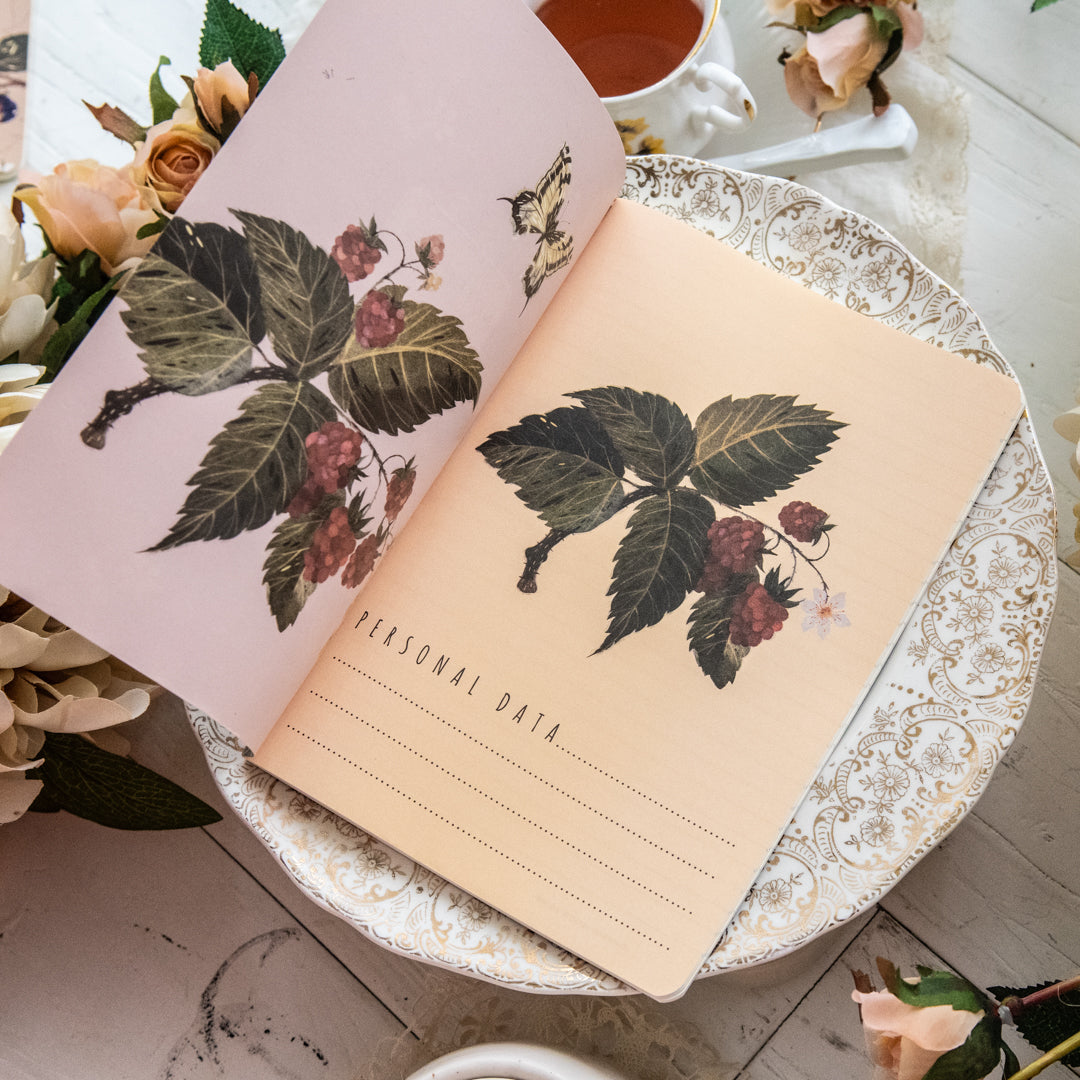 Bruno Visconti Wild Raspberry Notebook