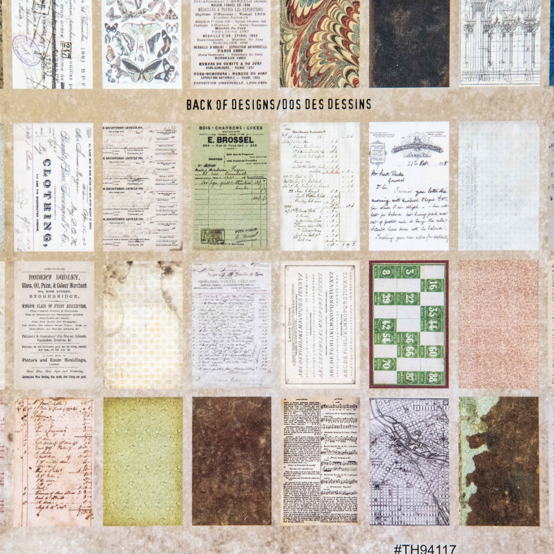 Tim Holtz Ideaology Backdrops Volume 1