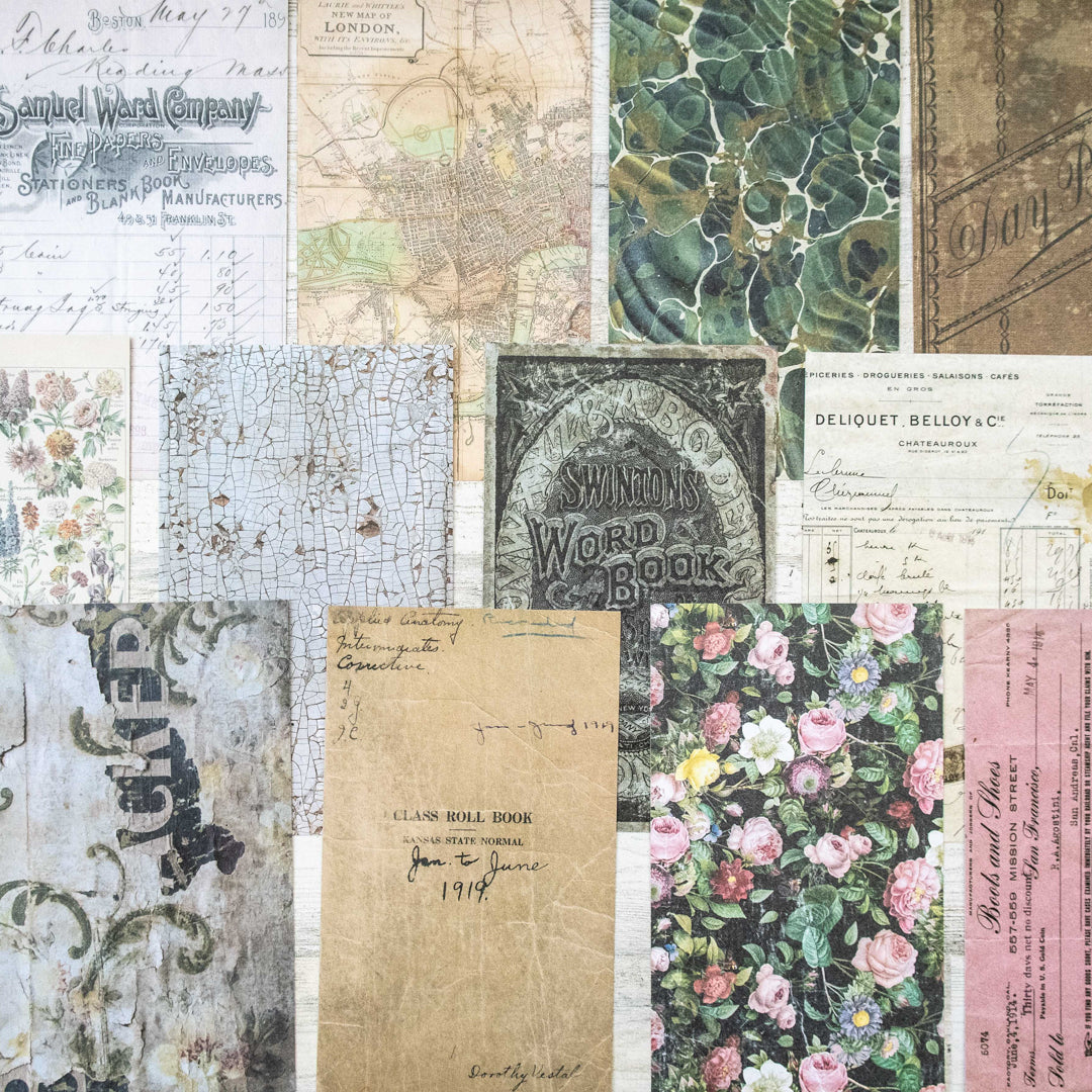 Tim Holtz Ideaology Backdrops Volume 1