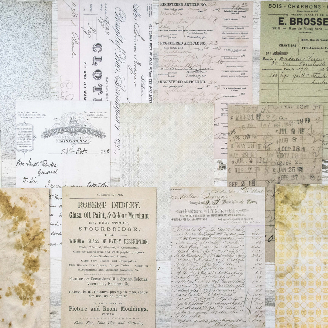 Tim Holtz Ideaology Backdrops Volume 1