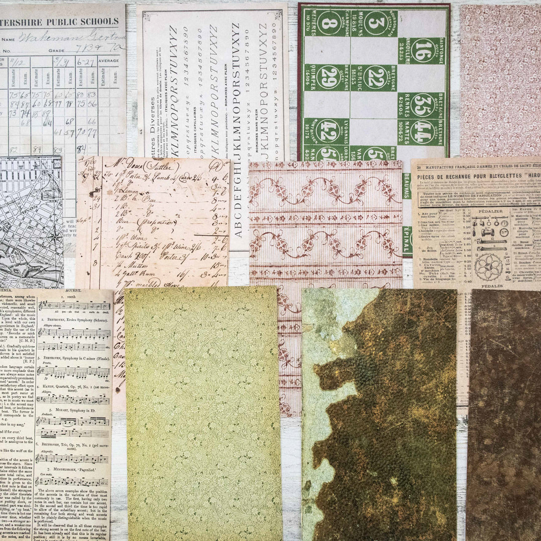 Tim Holtz Ideaology Backdrops Volume 1