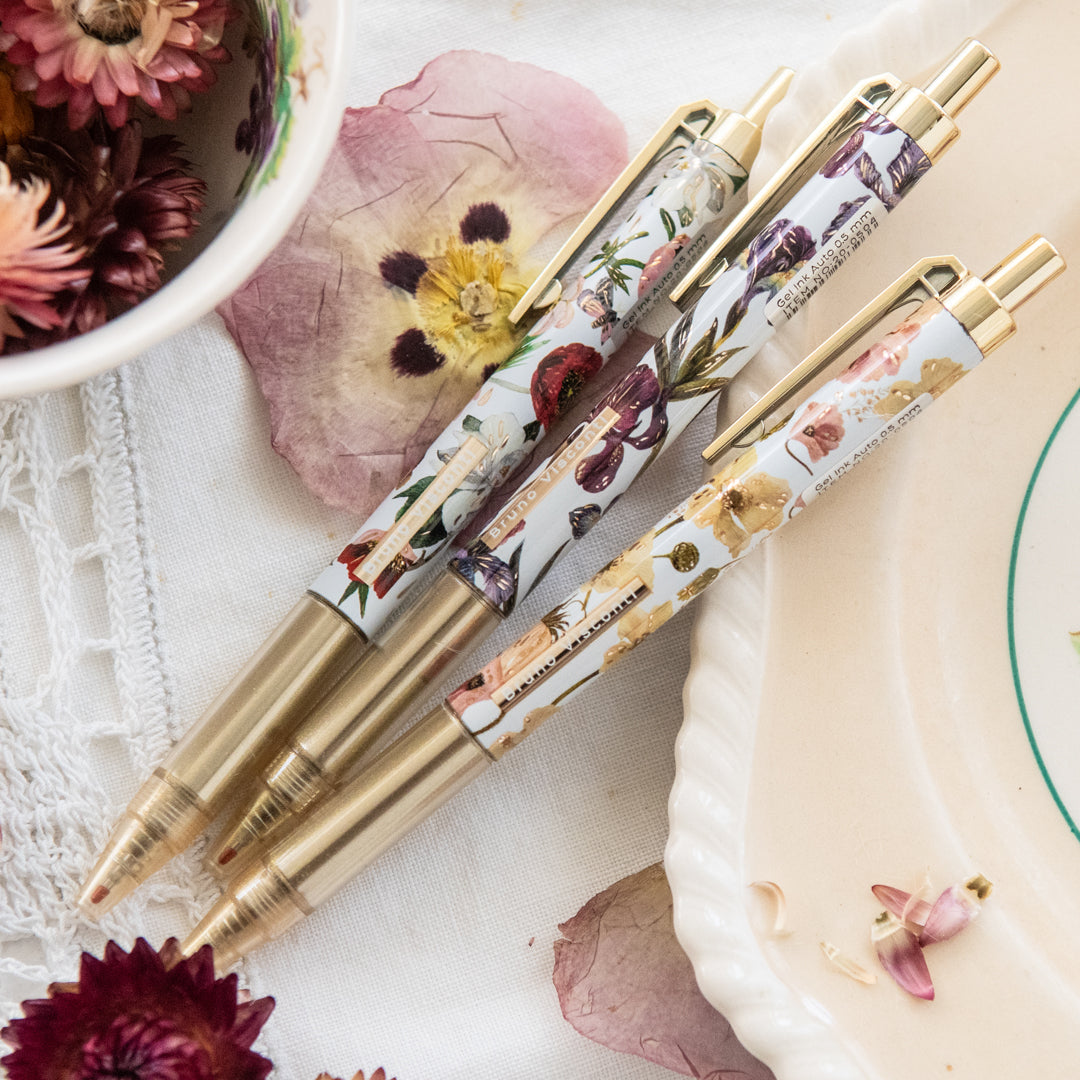 Bruno Visconti Bloom Gel Click Pen Set