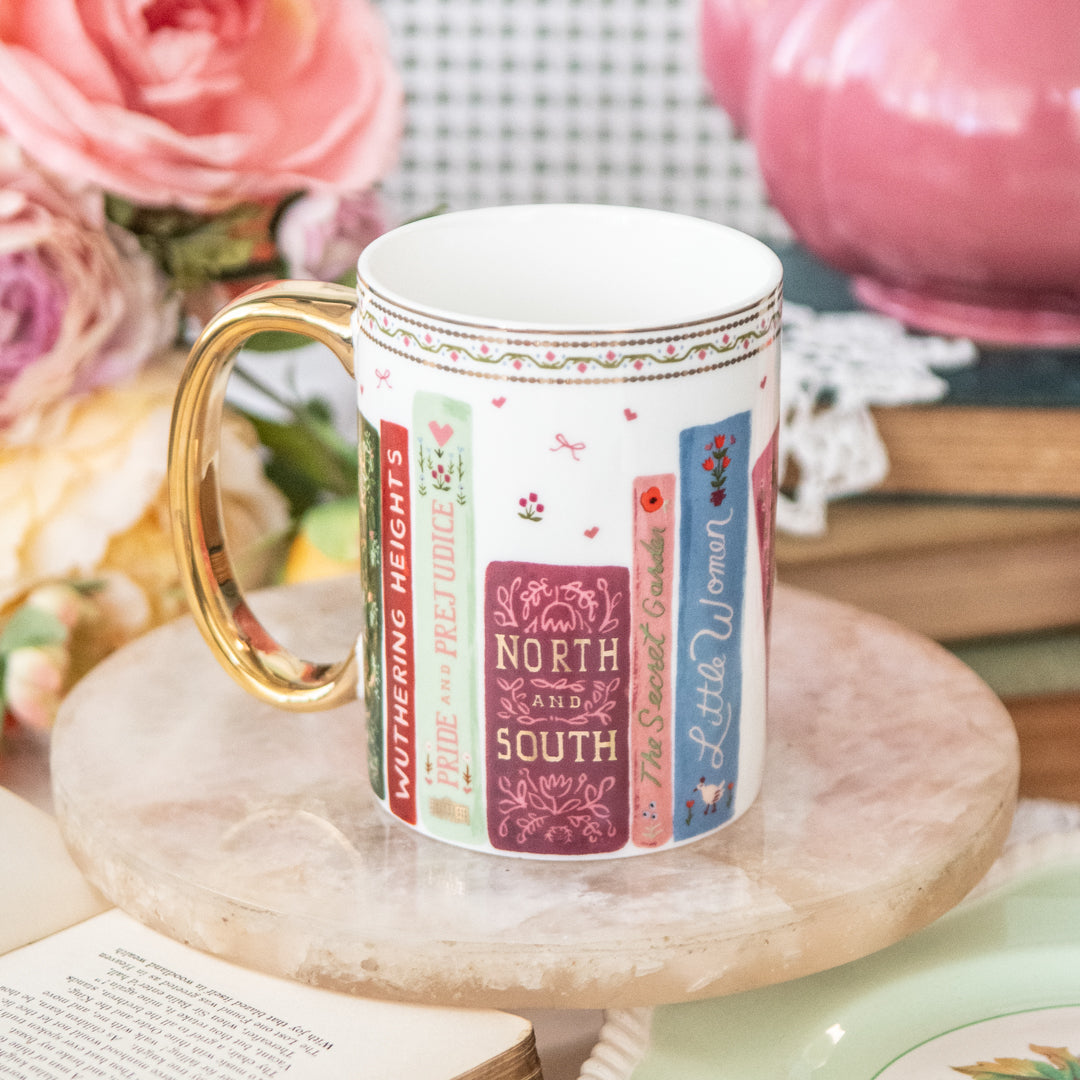Ladies Night Book Club Porcelain Mug