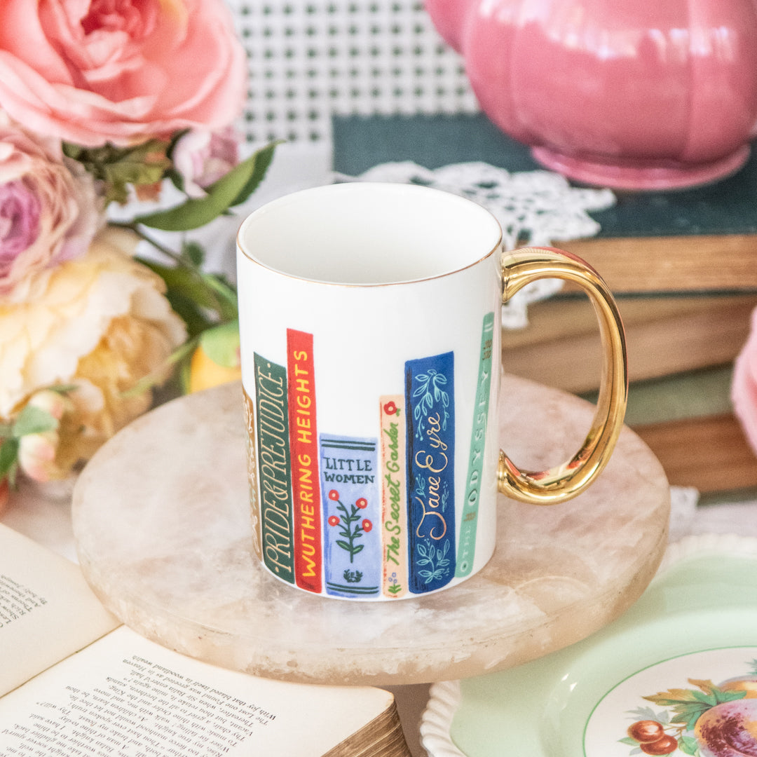 Book Club Porcelain Mug