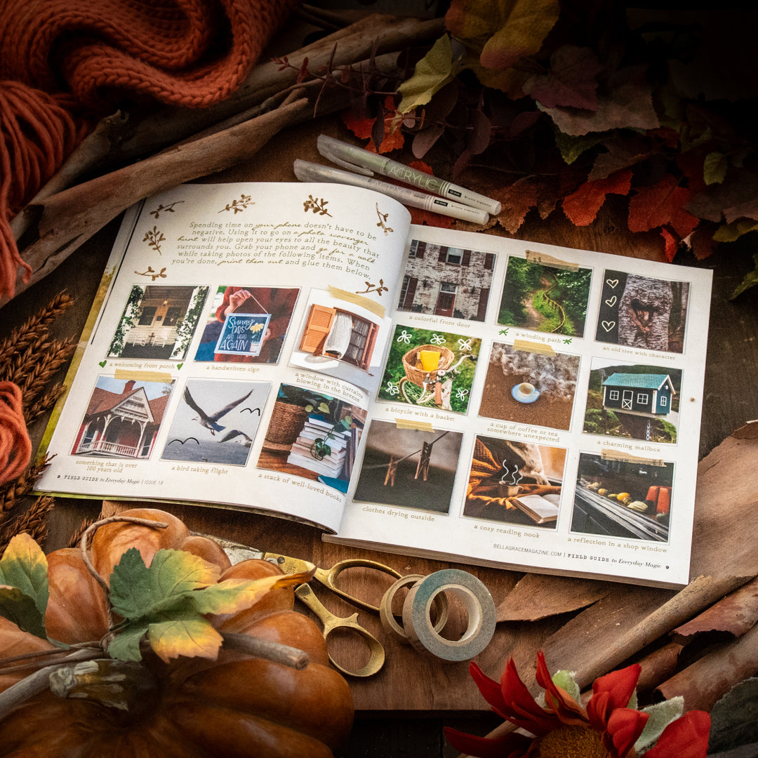 A Fall Photo Scavenger Hunt to Welcome the Season