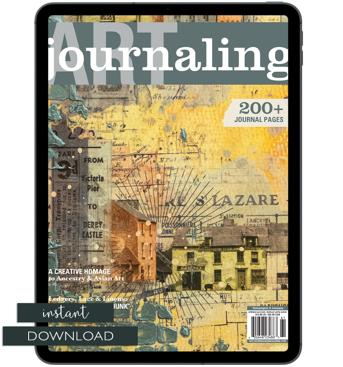 Art Journaling Spring 2026 Instant Download