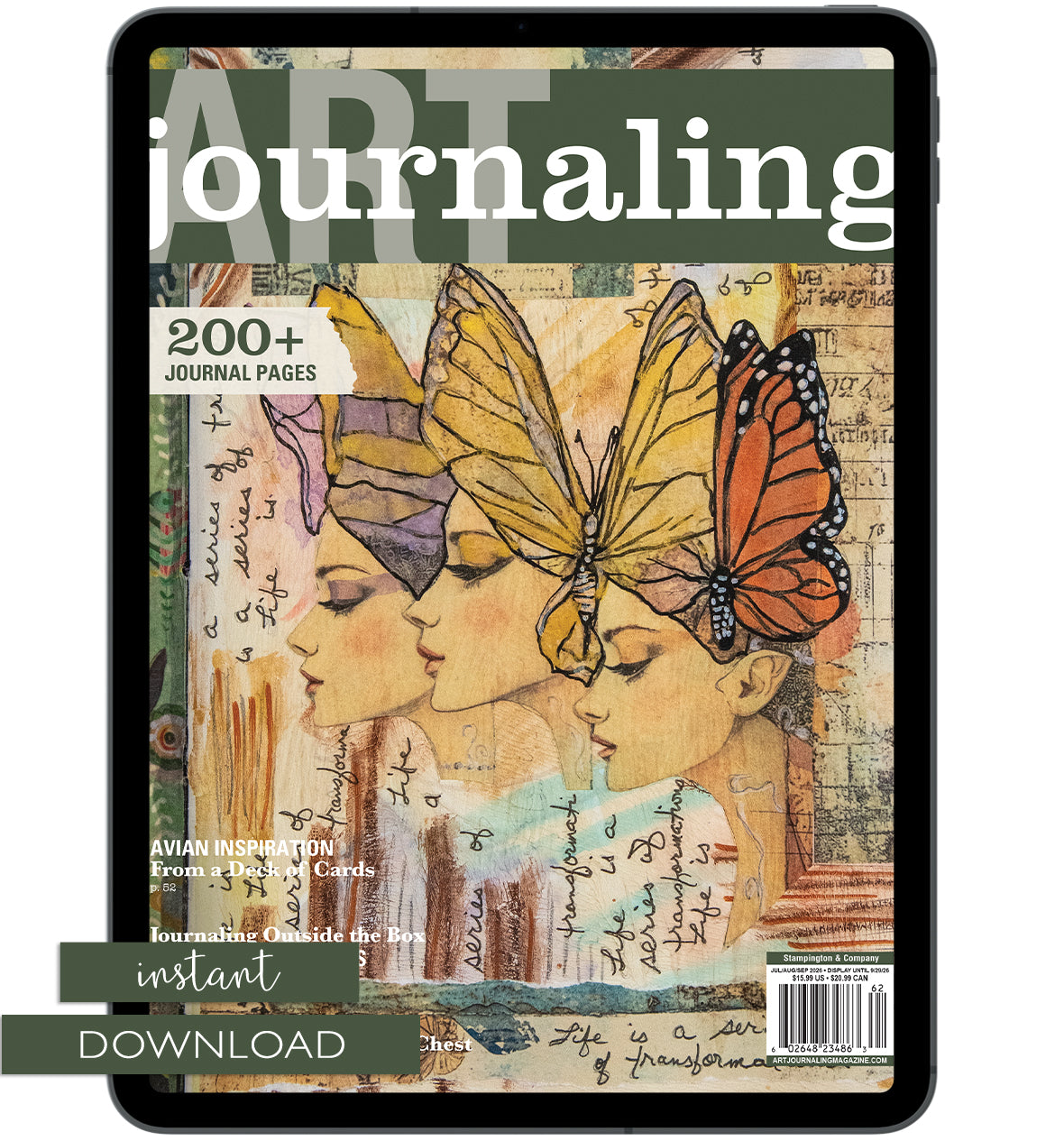 Art Journaling Summer 2026 Instant Download
