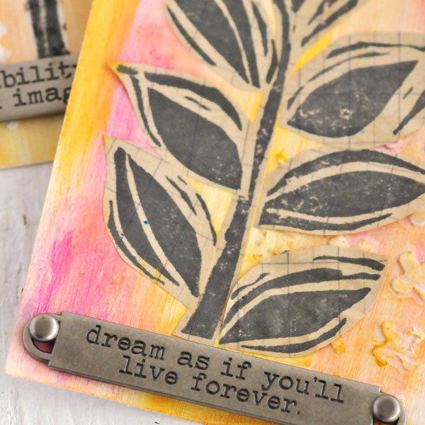 Dream as If You'll Live Forever Inspirational Tags Project